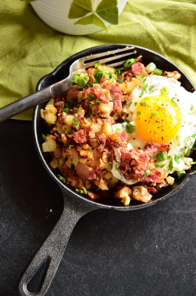 Easy corned Beef hash breakfast recipe