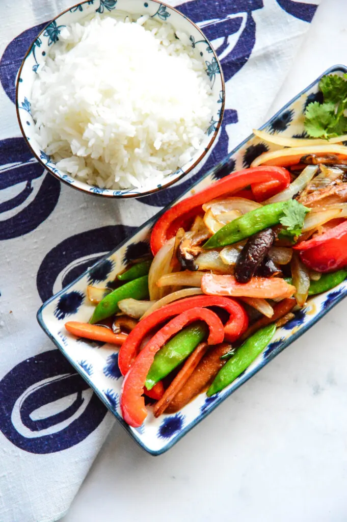 10 Vegetable Stir-fry