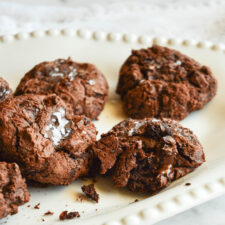 Easy No Butter Flourless Chocolate Cookies Recipe
