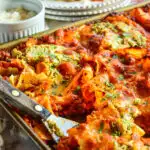 lasagna recipe without cottage cheese in sheet pan