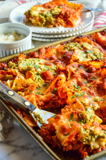 sheet pan lasagna 25 of 25