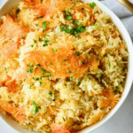 Oven baked rice side dish