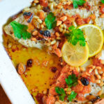 Sweet and Sour Olive Oil Baked Fish