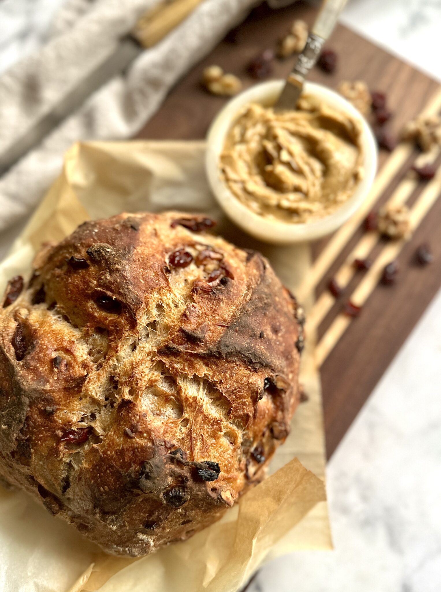 cranberry walnut bread recipe