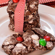 Best Fudgy Chocolate Crinkle Cookies