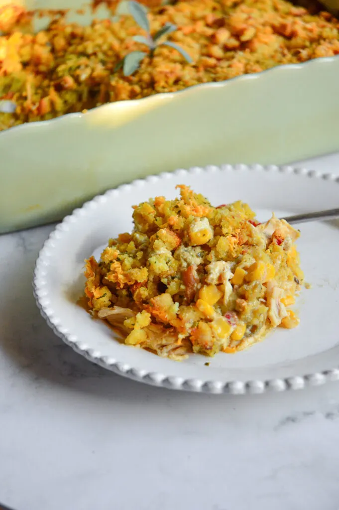 Stove top stuffing chicken casserole recipe