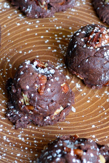 chocolate fudge cookies 10 of 11