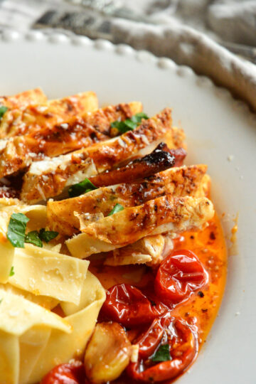 pancetta chicken recipe with tomatoes
