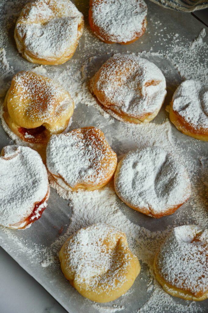 hanukkah jelly donuts recipe with powdered sugar