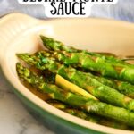 asparagus with butter sauce