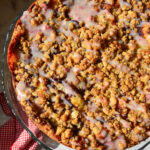 why is it called coffee cake with picture of streusel topped coffee cake