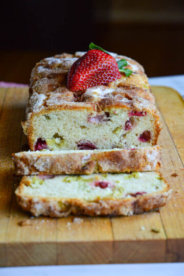 strawberry rhubarb bread recipe