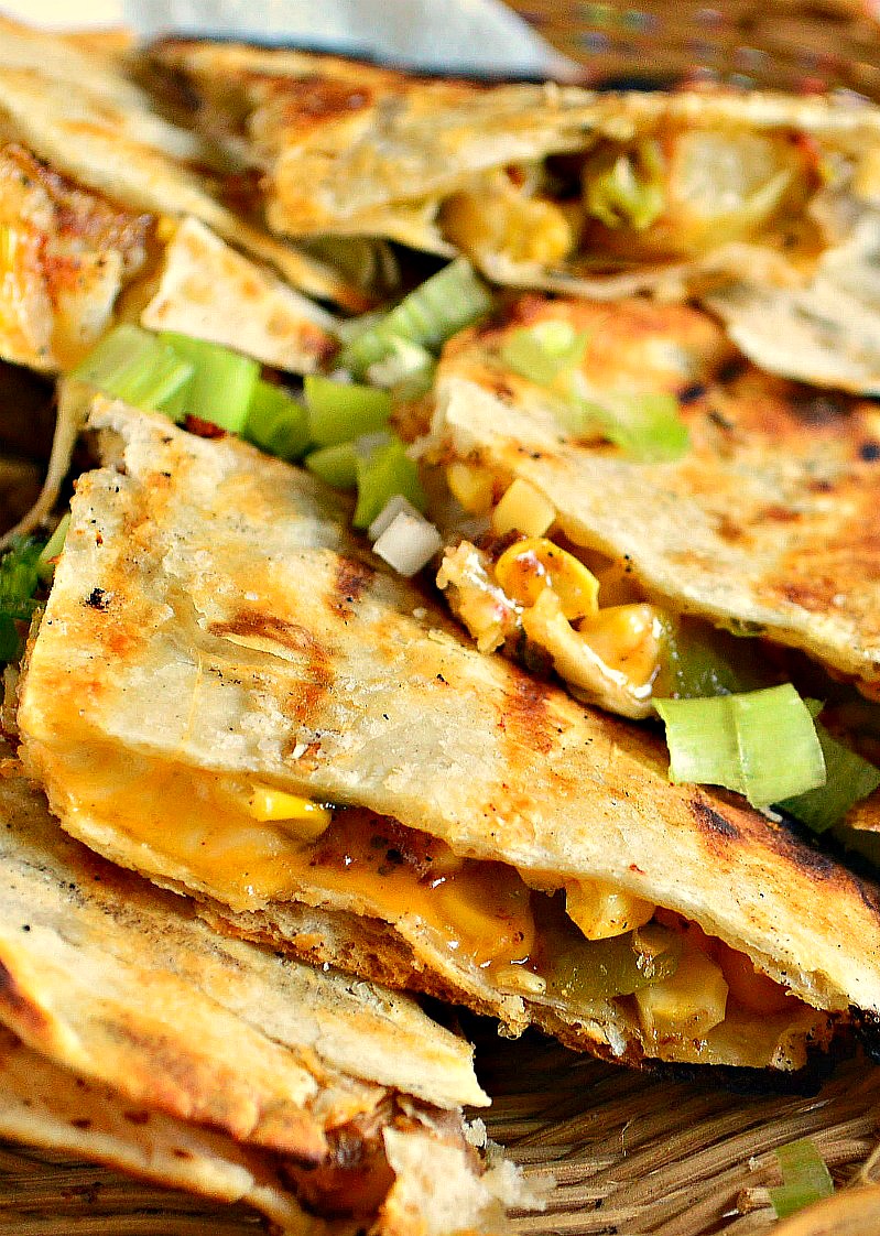 Grilled quesadillas