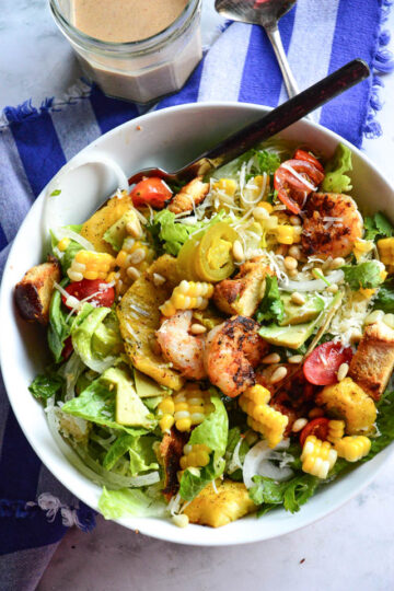 grilled shrimp salad recipe