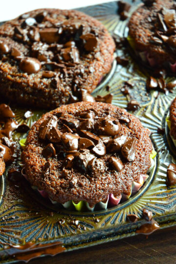 chocolate nutella muffins 9 of 30