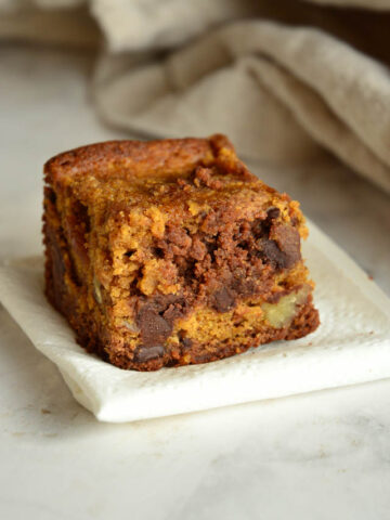 pumpkin brownies recipe