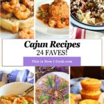 cajun recipes collage