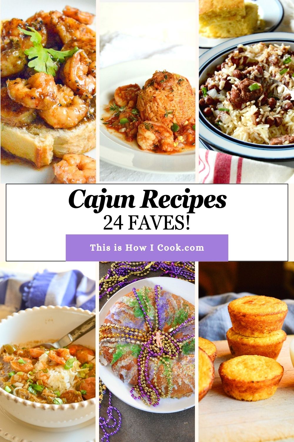 Cajun Recipes Pin