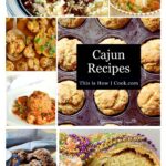 cajun recipes collage
