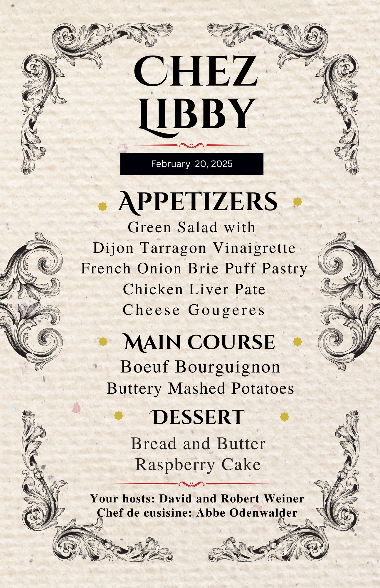 Libby's Dinner