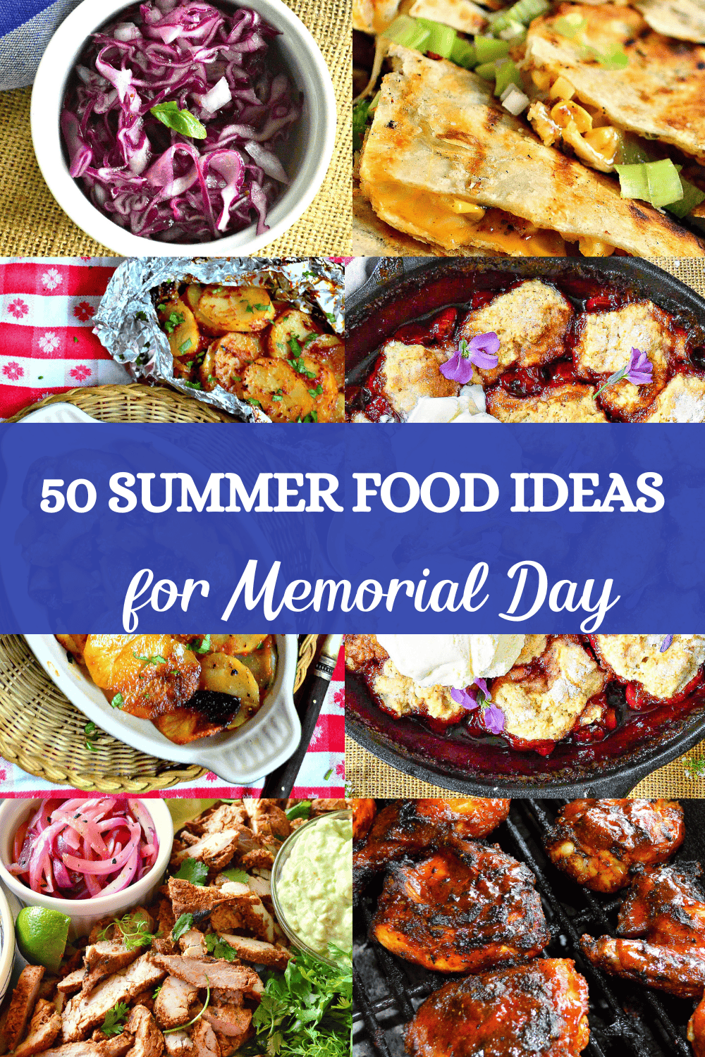 Pin for 50 Summer Food Ideas