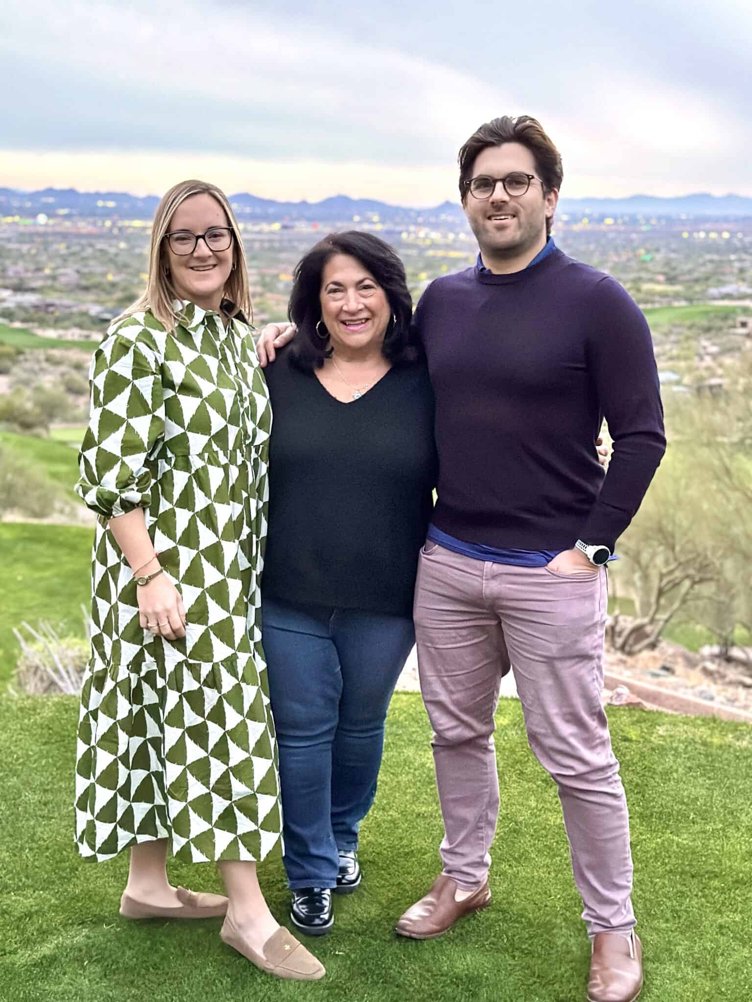 Alex, Zoe and Mom