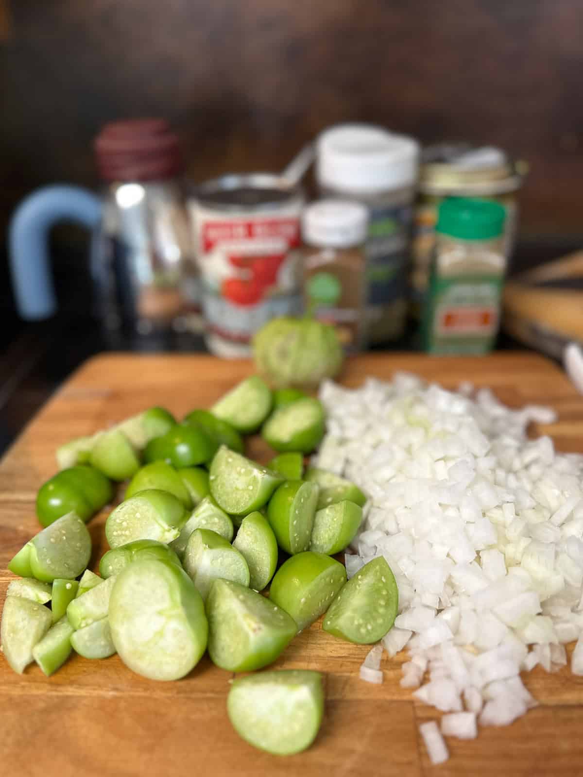 ingredients for pork green chili