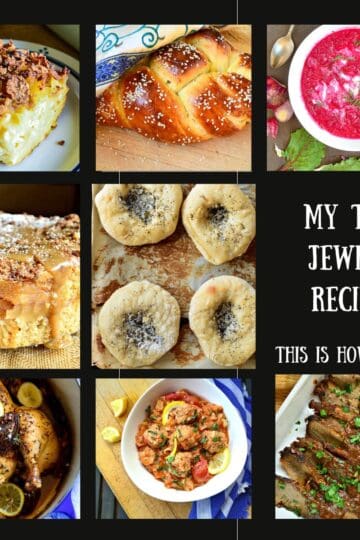 top jewish recipes pin